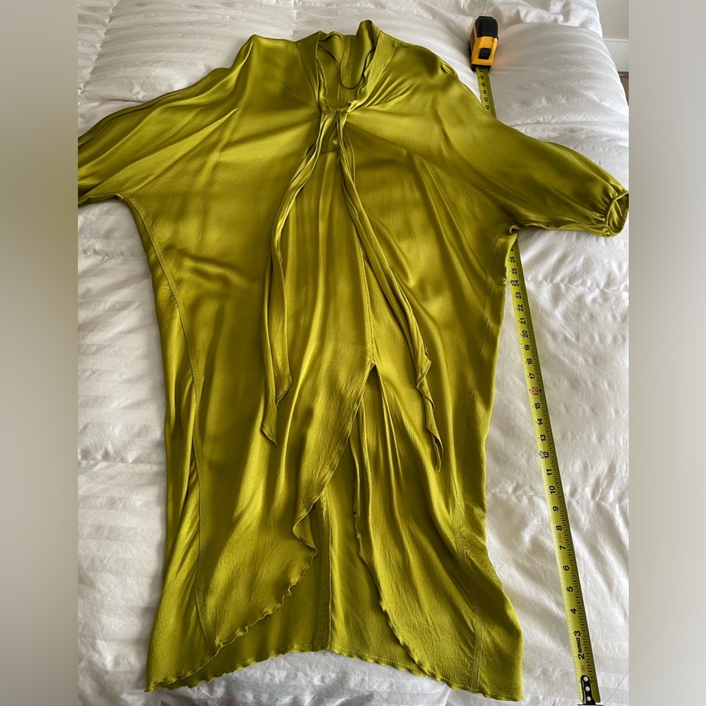 Zara Olive Green Midi Dress